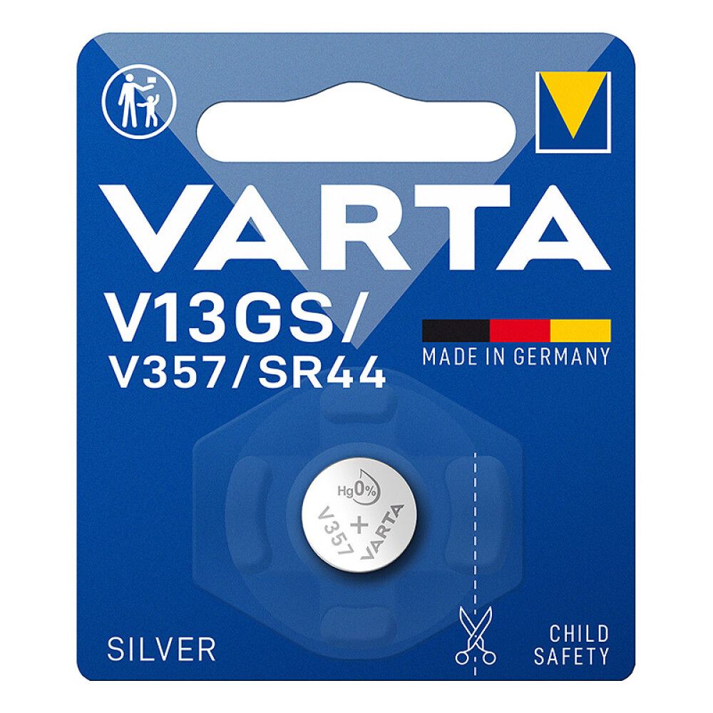 KNAPPCELLEBATTERI VARTA V13GS V357