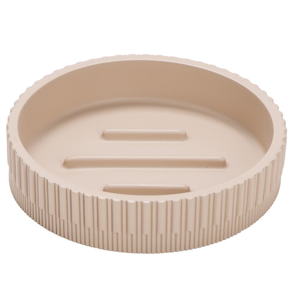 Porte-savon résine Ø11xH2,5cm (3&nbsp;modèles)