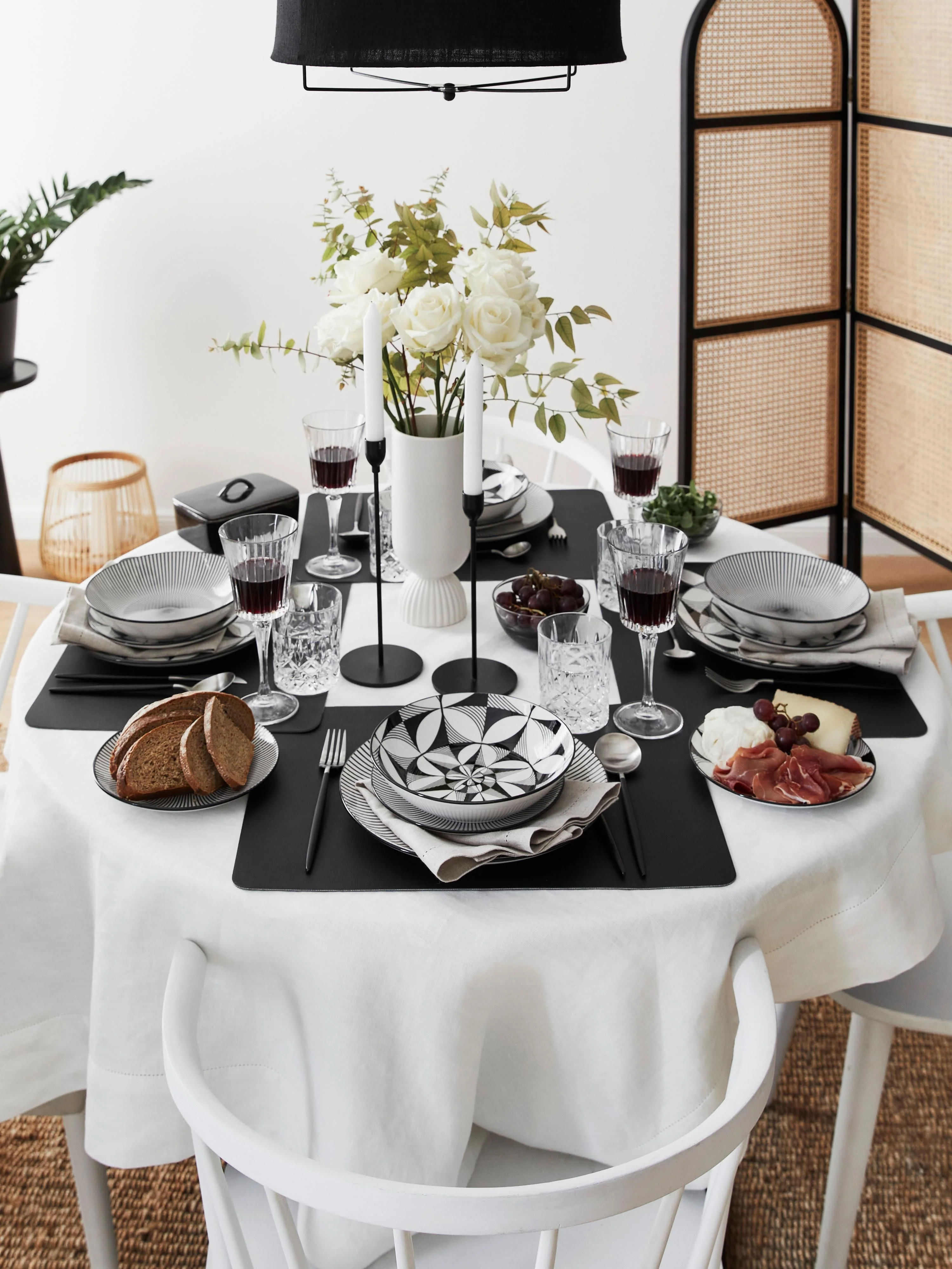 Kunstleder-Tischsets Pik, 2er-Set