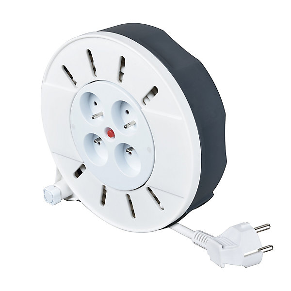 Enrouleur ménager Diall HO5VVF 3G1mm² 10m