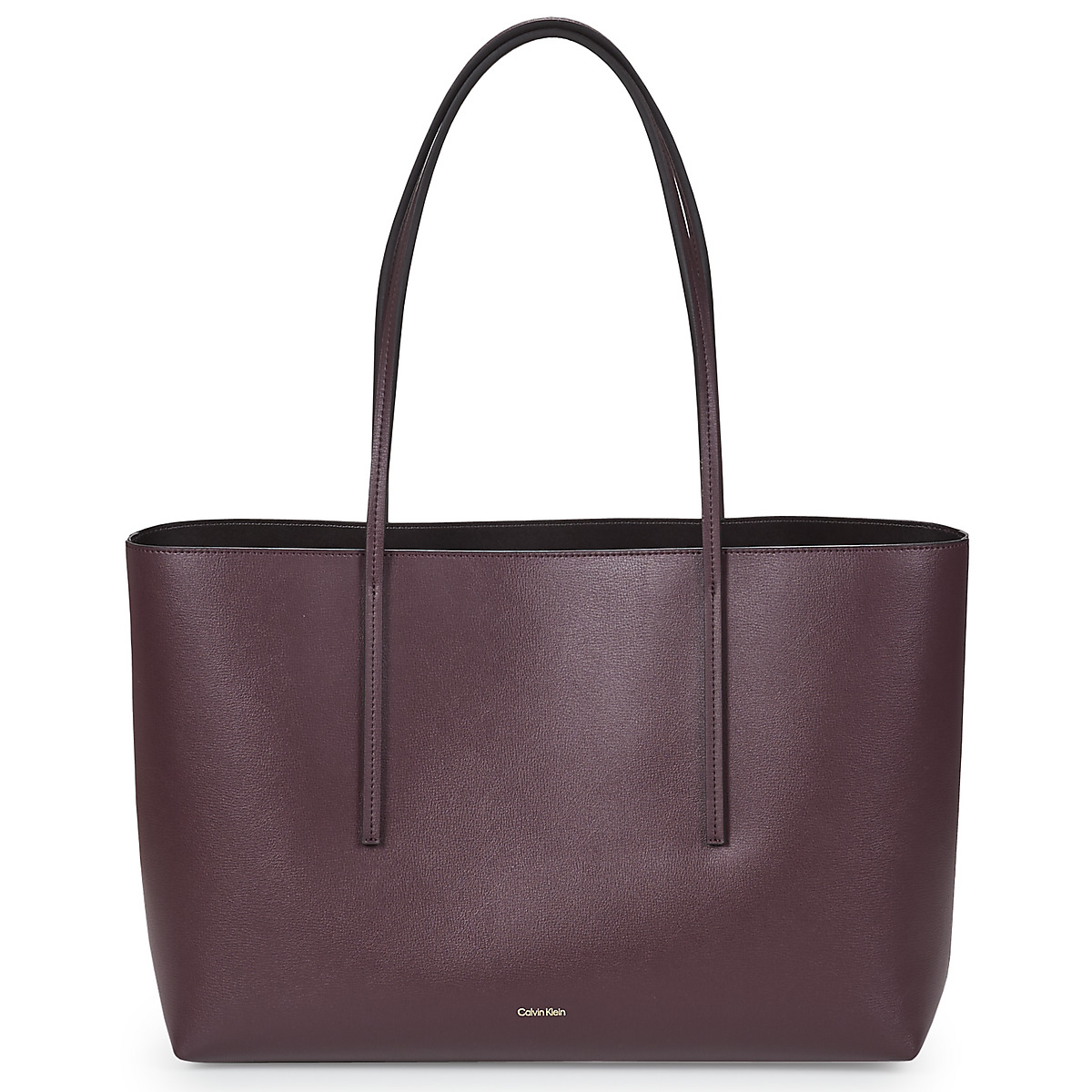 Calvin Klein Jeans - FOIL LOGO TOTE W/POUCH - Bordeaux