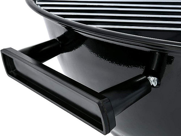 Barbecue à charbon de bois avec rouescouvercle verrouillable 40 cm