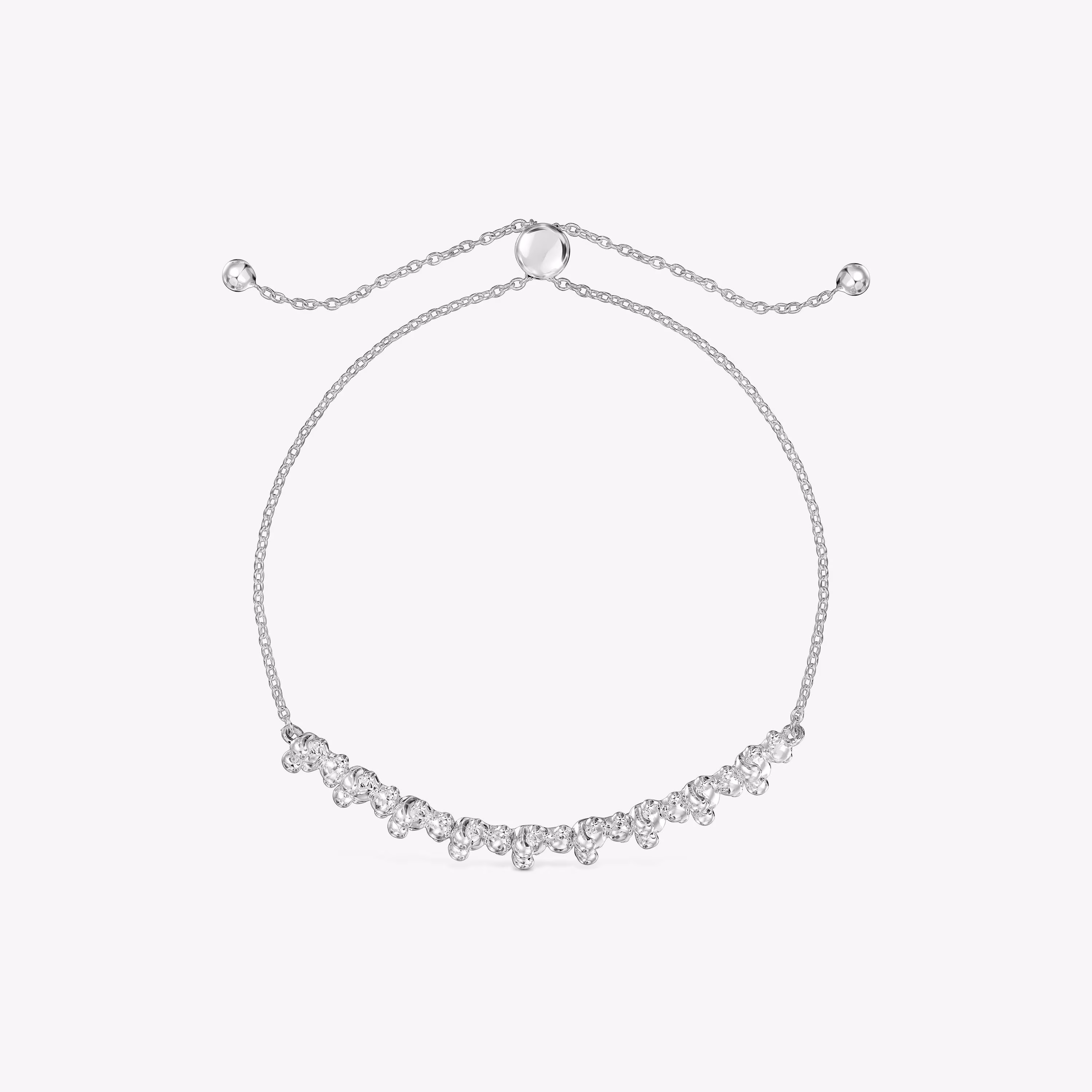 Pulsera cadena de plata y detalle Bold Bear