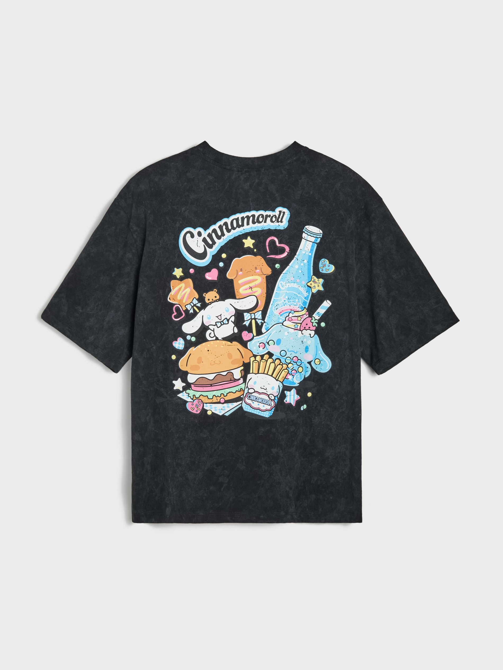Koszulka z nadrukiem na plecach Cinnamoroll