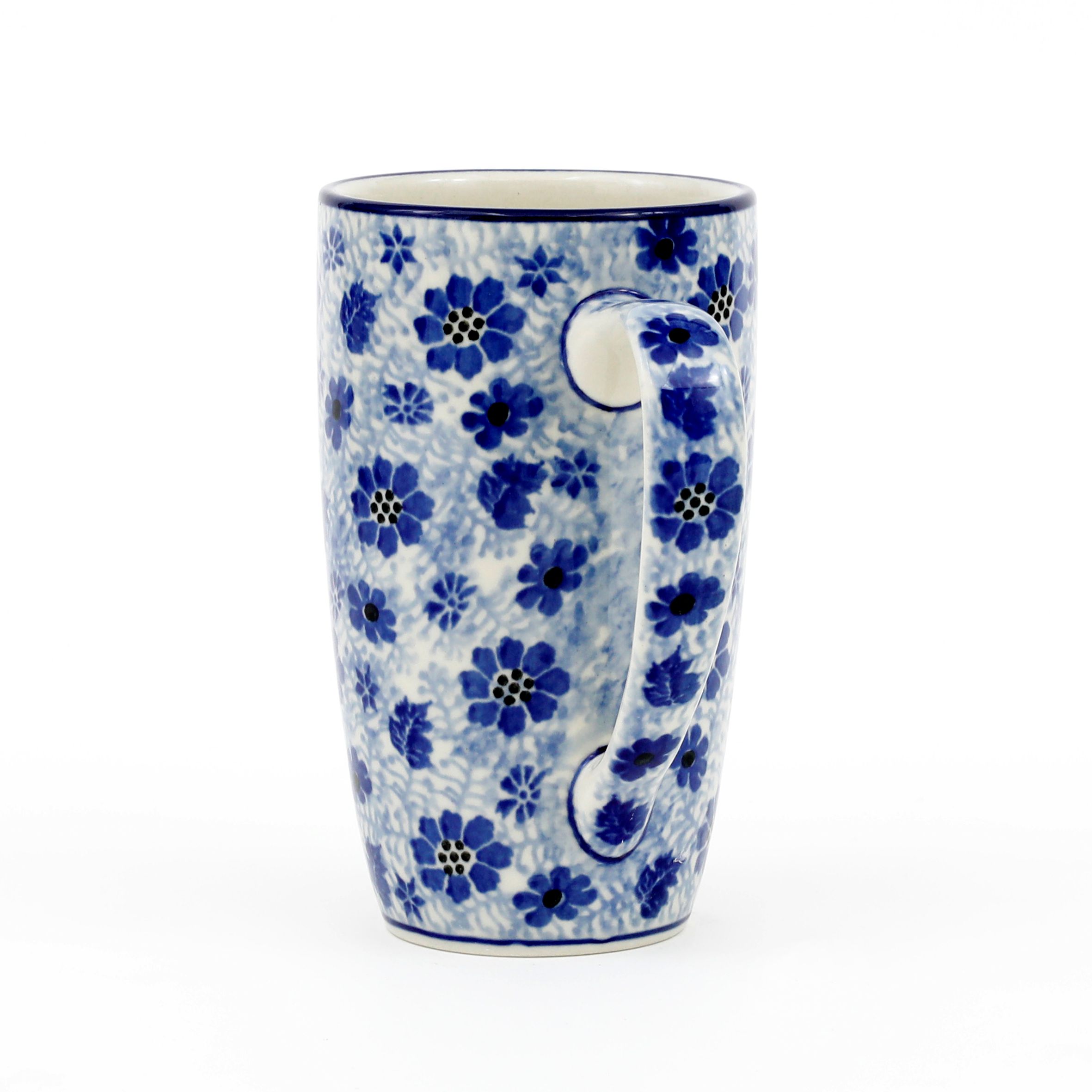 Kubek ceramiczny C52 0,4l  1443X Ważka w kwiatach
