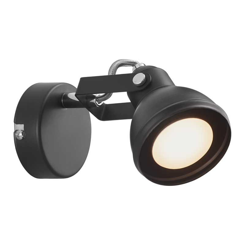 Nordlux Aslak Wandlamp - GU10 - Zwart