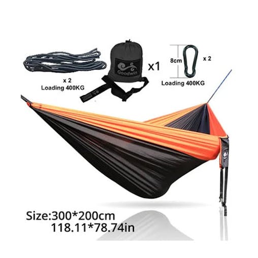 NNEOBA Double Person Outdoor Hammock (Orange)