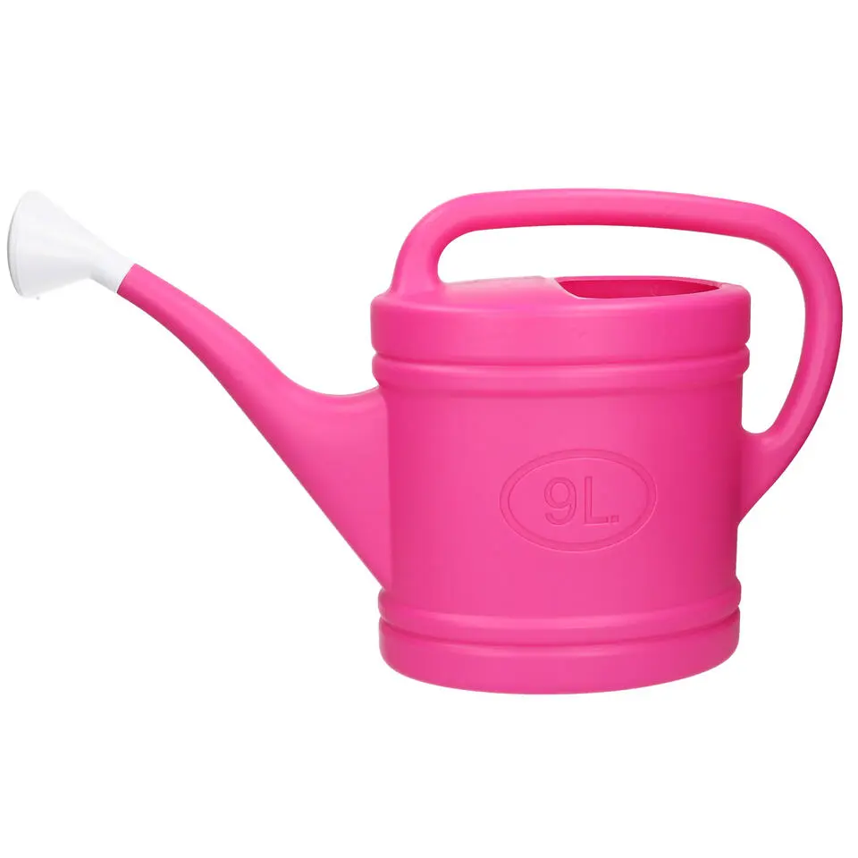 PlasticForte Gieter - roze - kunststof - 9 liter