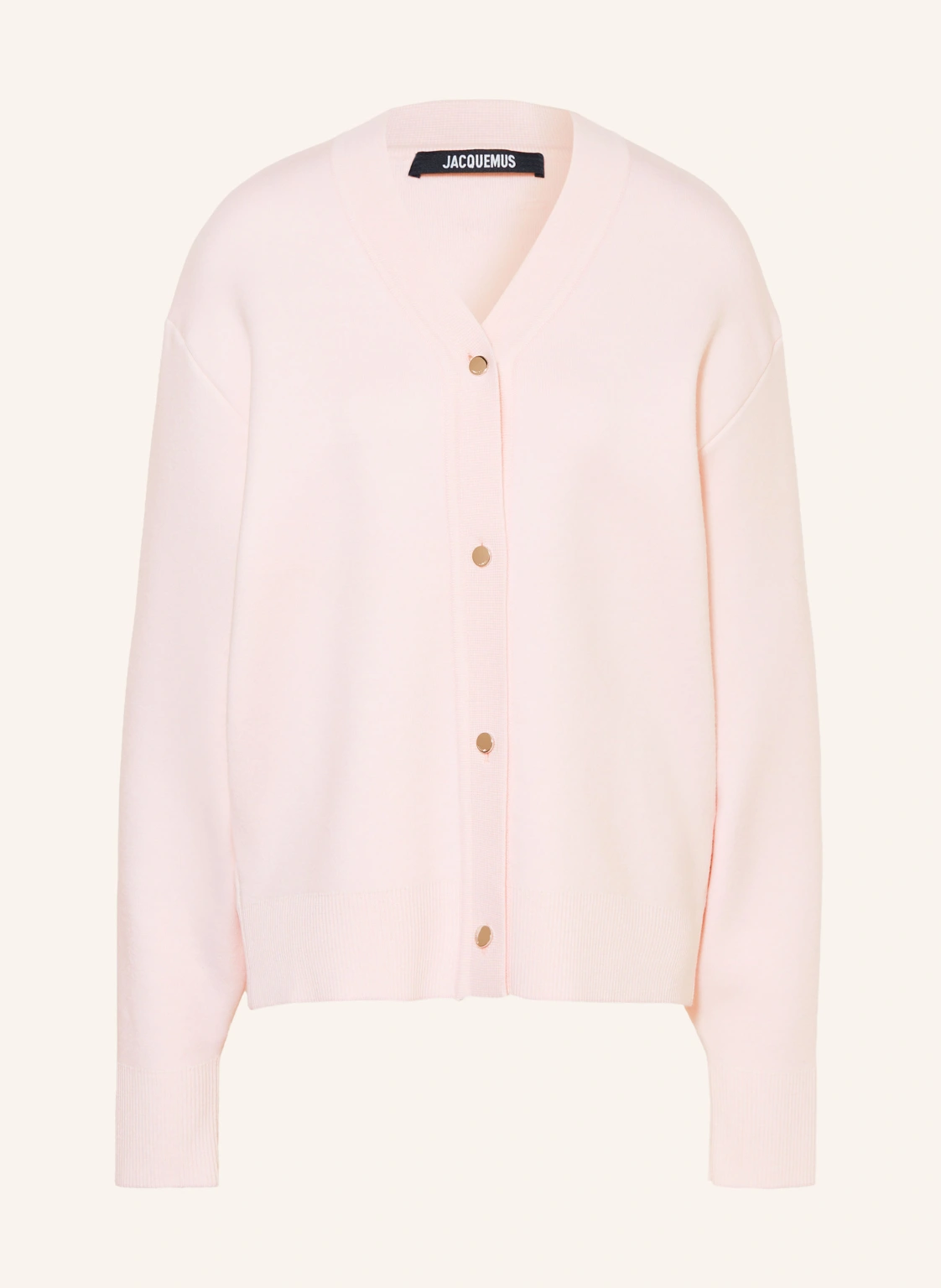 JACQUEMUS Strickjacke LE CARDIGAN DOPPIO aus Merinowolle