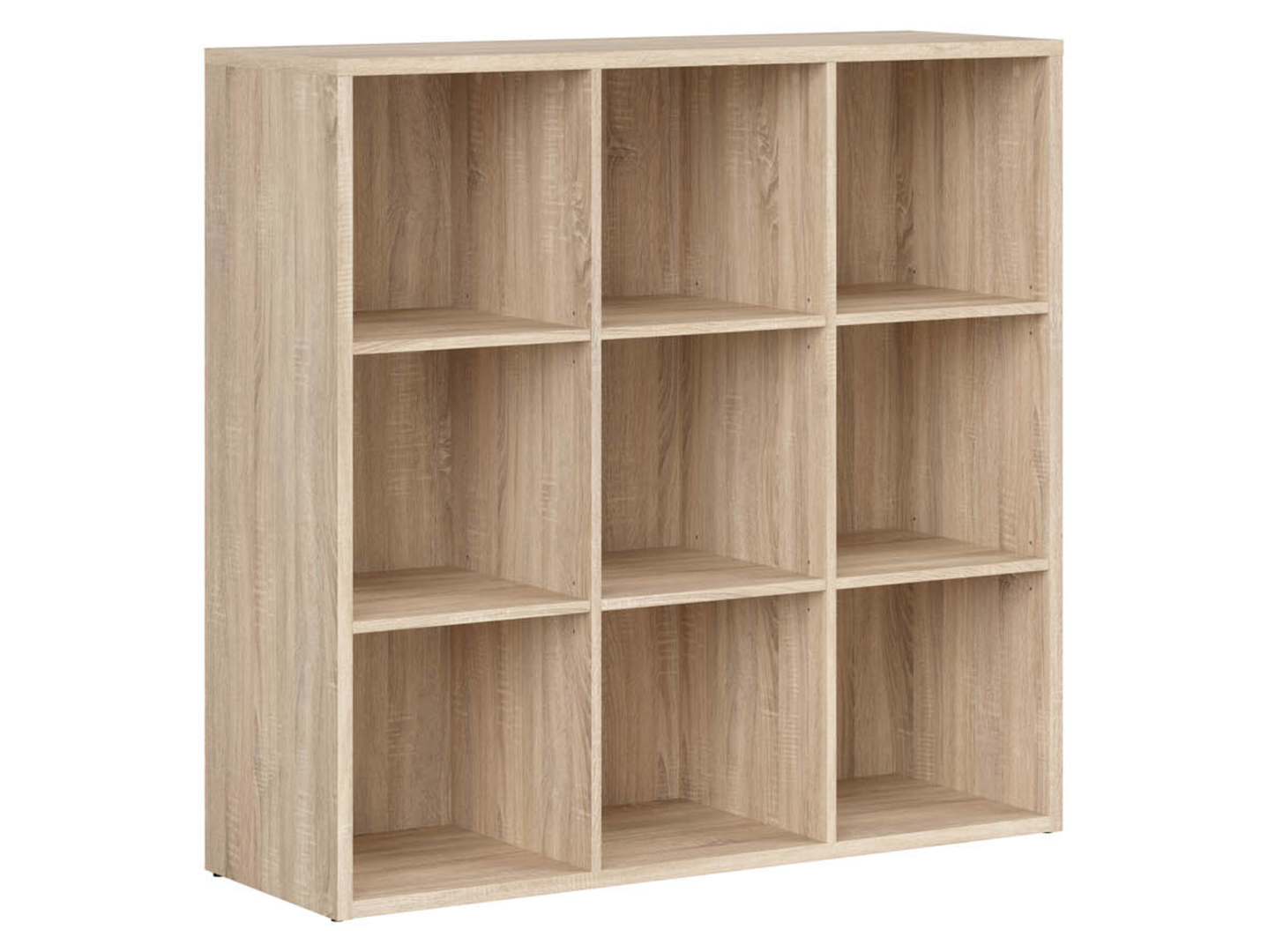 Regał Nepo Plus 114 cm z 9 półkami dąb sonoma