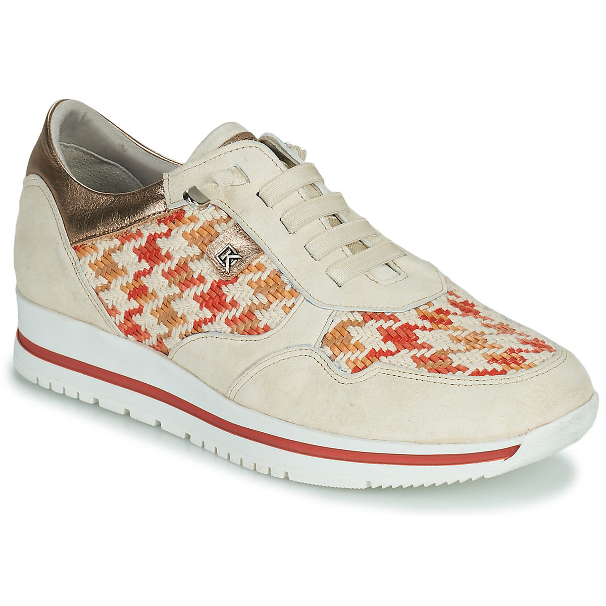 Dorking - ALGAS - Beige / Red