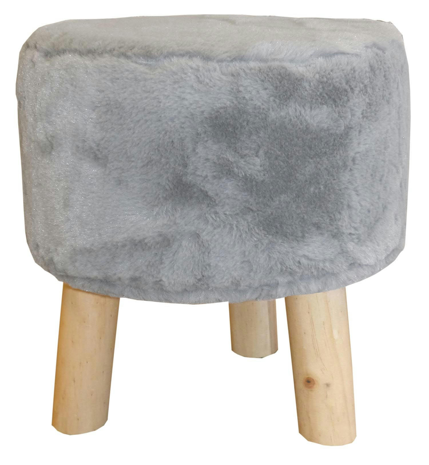 - Pouf extra doux 3 pieds en bois doli