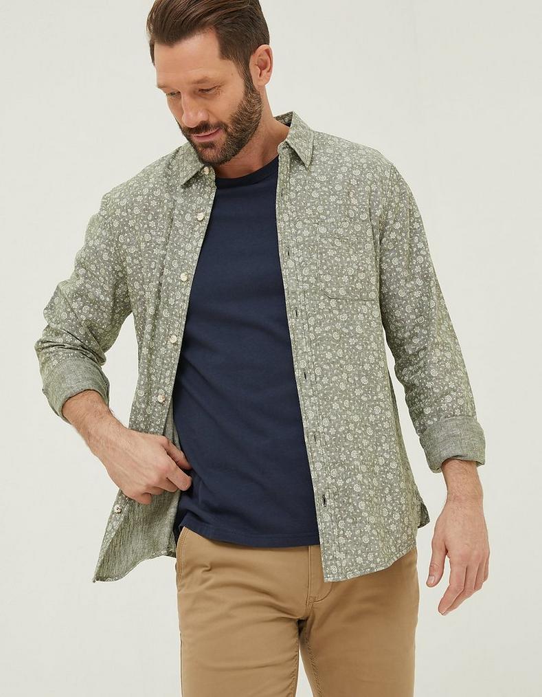Bugle Floral Print Shirt