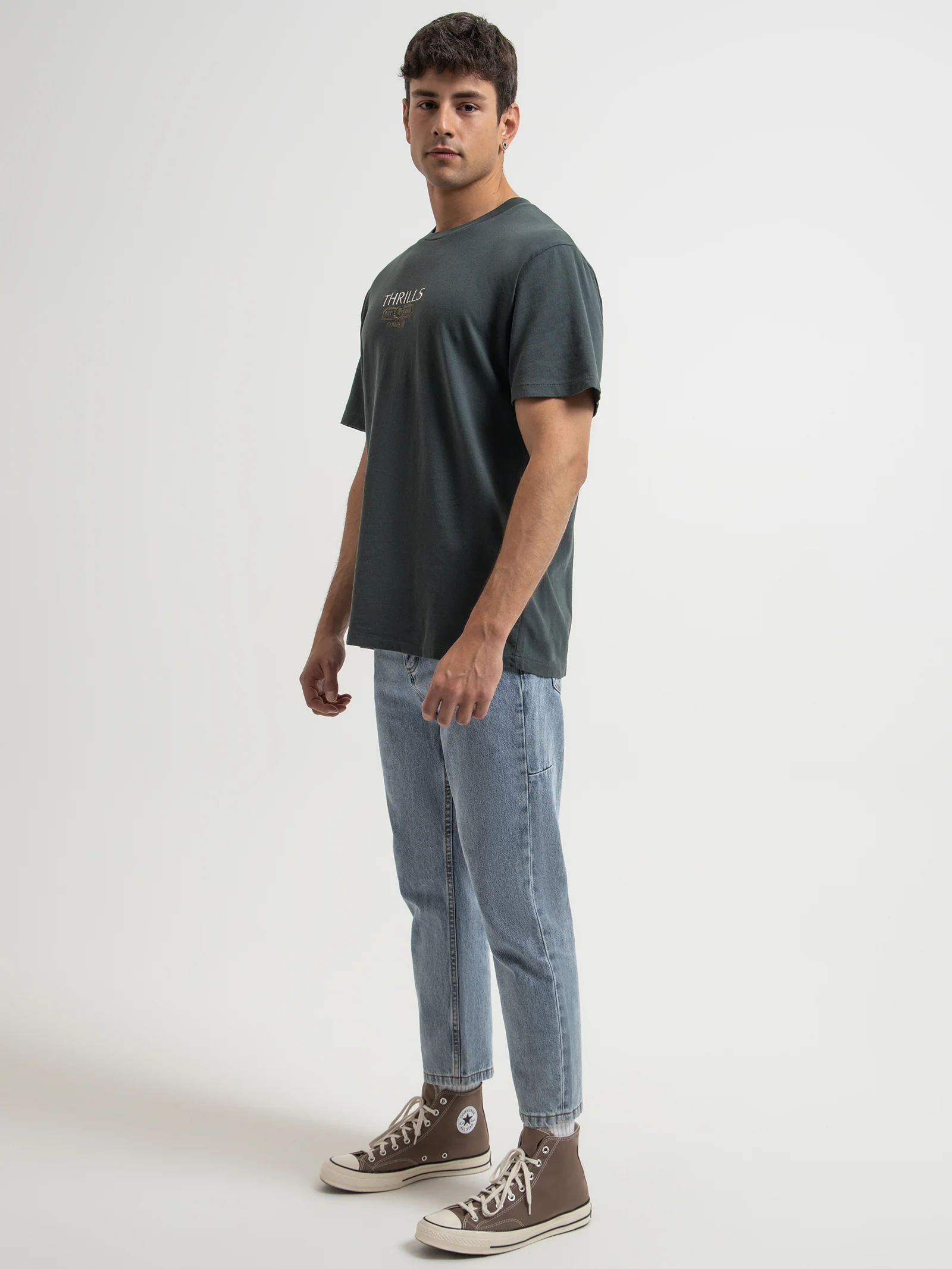 Chopped Denim Jeans