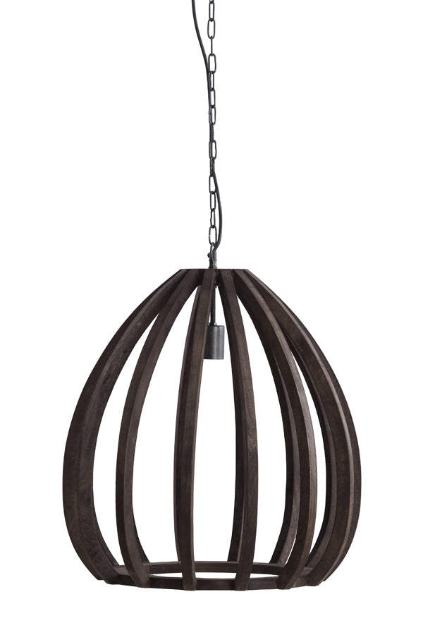 Light & Living hanglamp BARSIA - Ø50x54cm - bruin