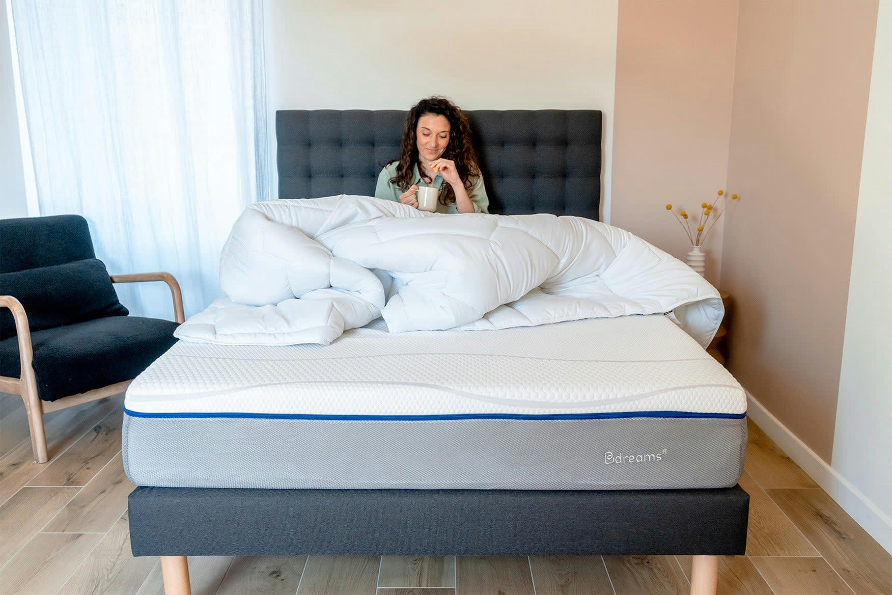 UNIVERSEL - Matelas à mémoire de forme 160x200cm