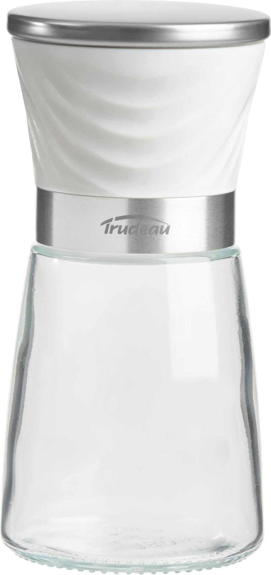 Trudeau Wave Ceramic Salt Mill, 6-in