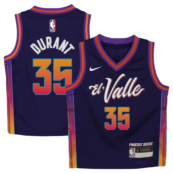 Kevin Durant Phoenix Suns Nike Preschool Swingman Replica Jersey - City Edition - Purple
