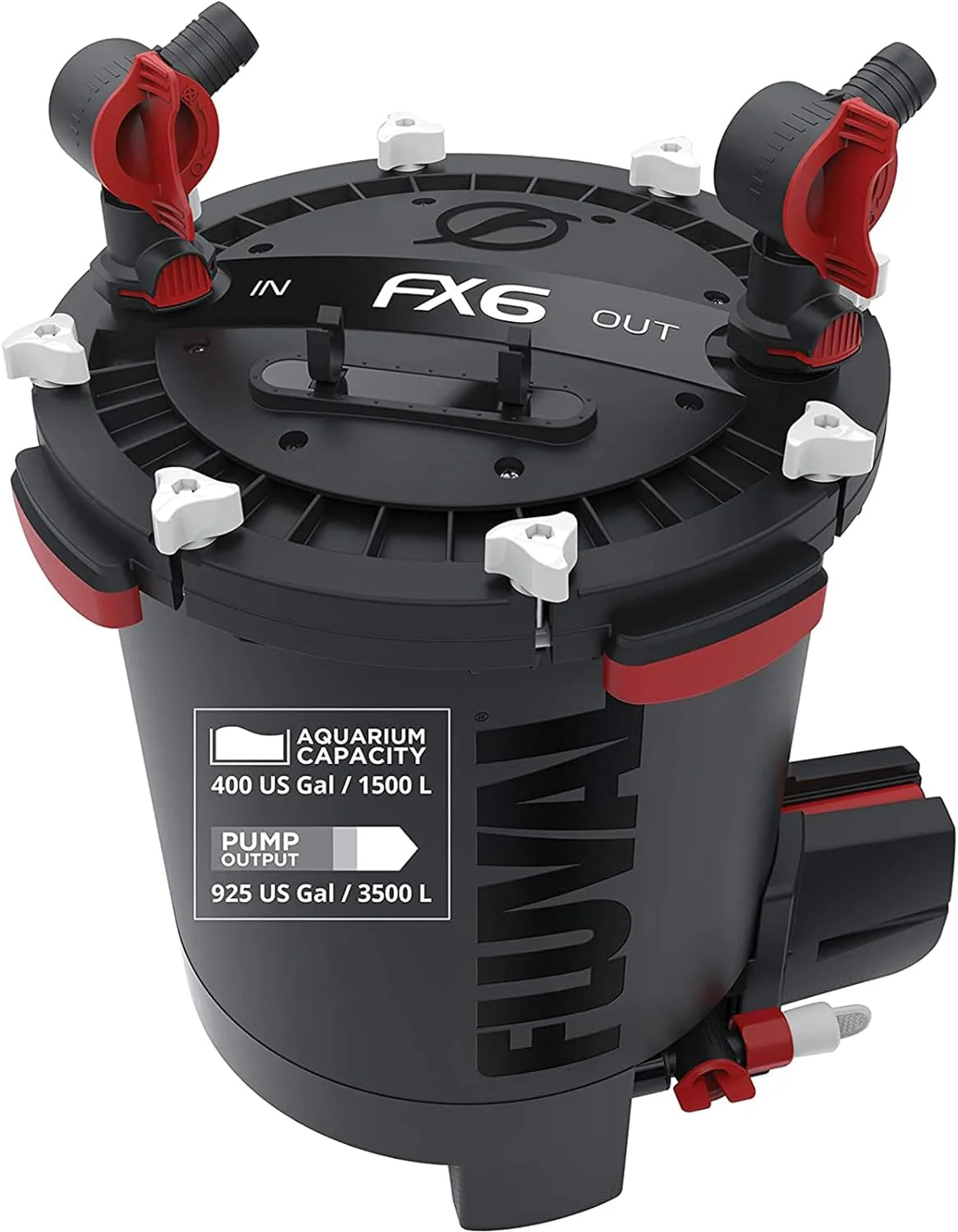 FX6 High Performance Aquarium Filter, Canister Filter for Aquariums up to 400 Gal.(FX6)