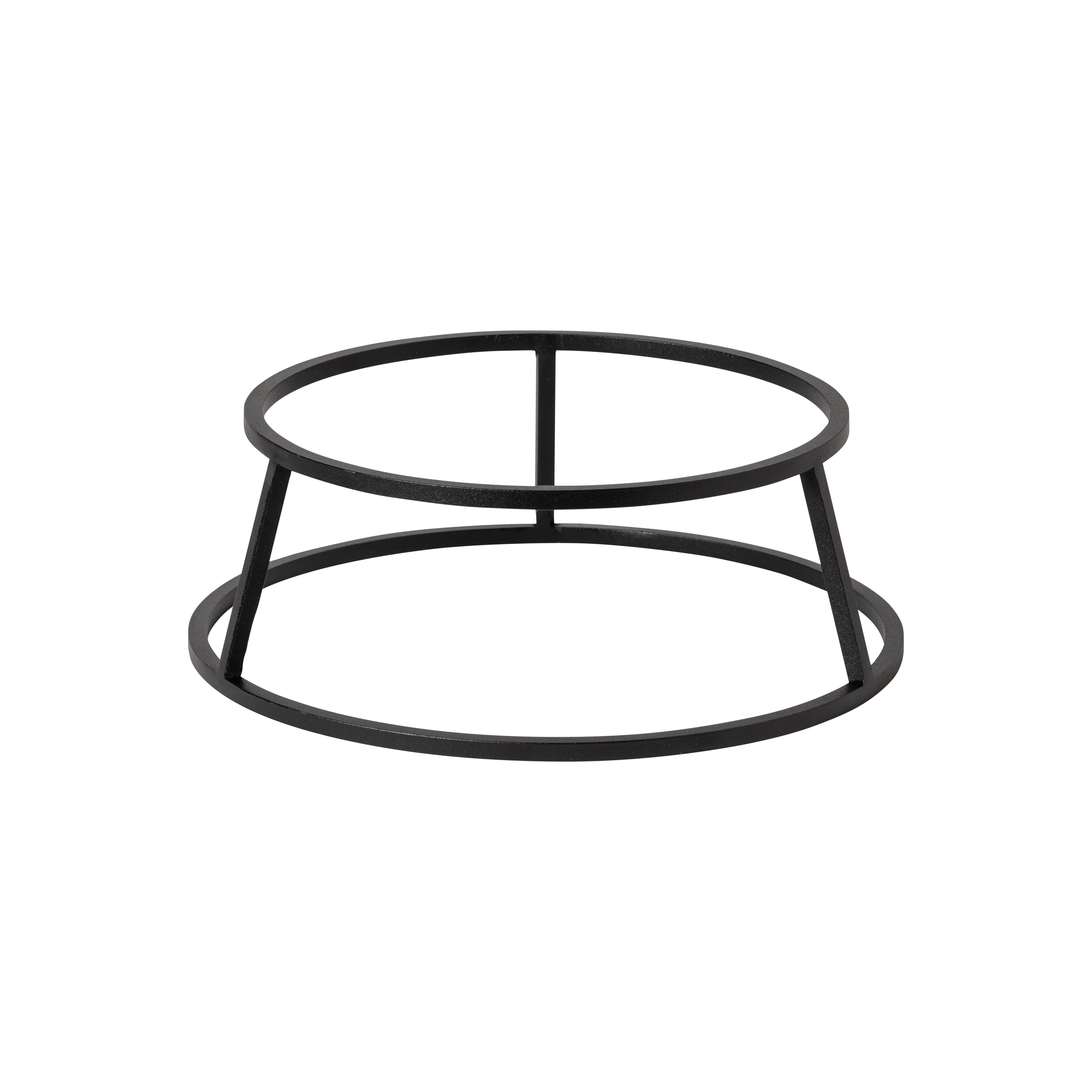 Low Metallic Round Riser Stacked Organic