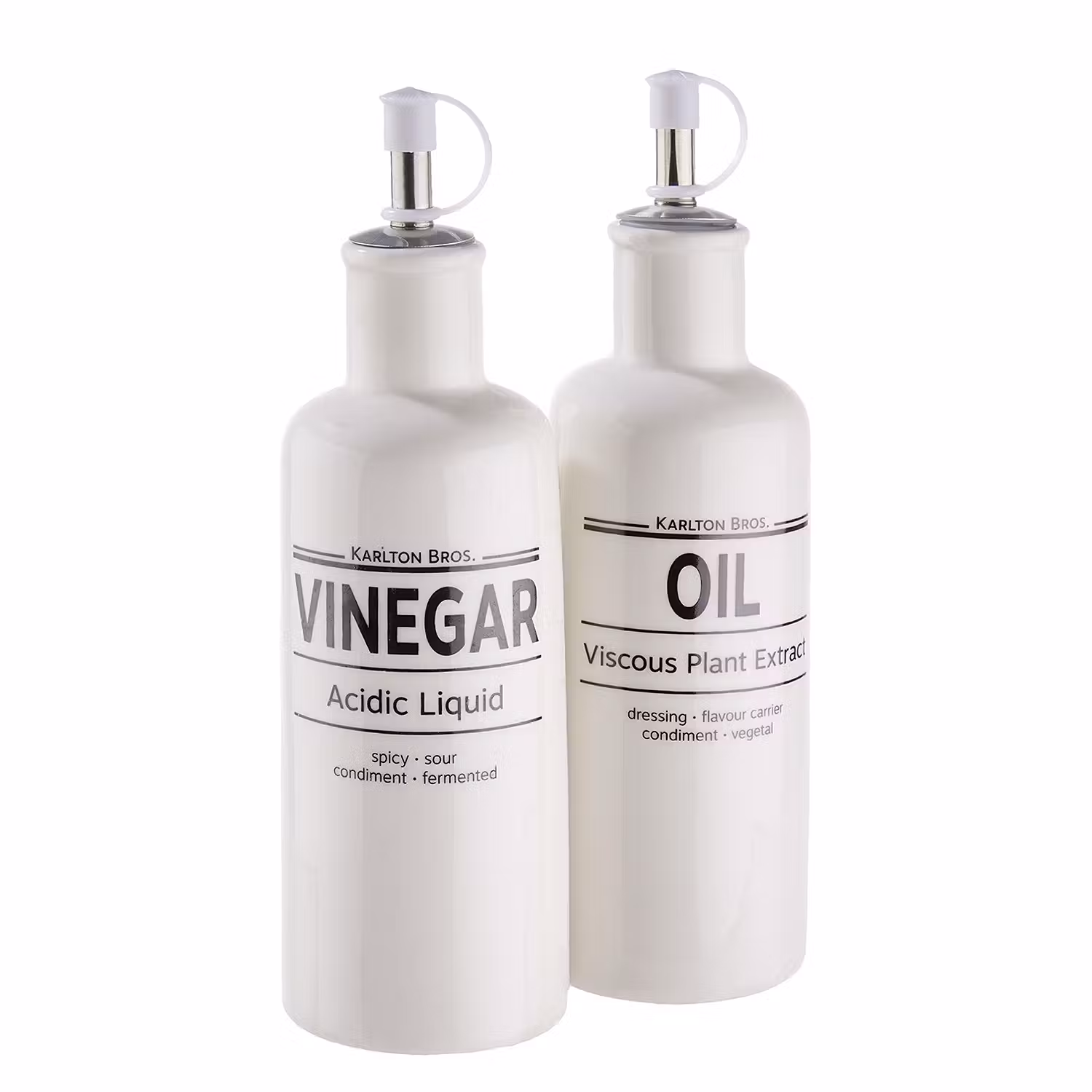 KARLTON BROS. Essig-& Ölflasche