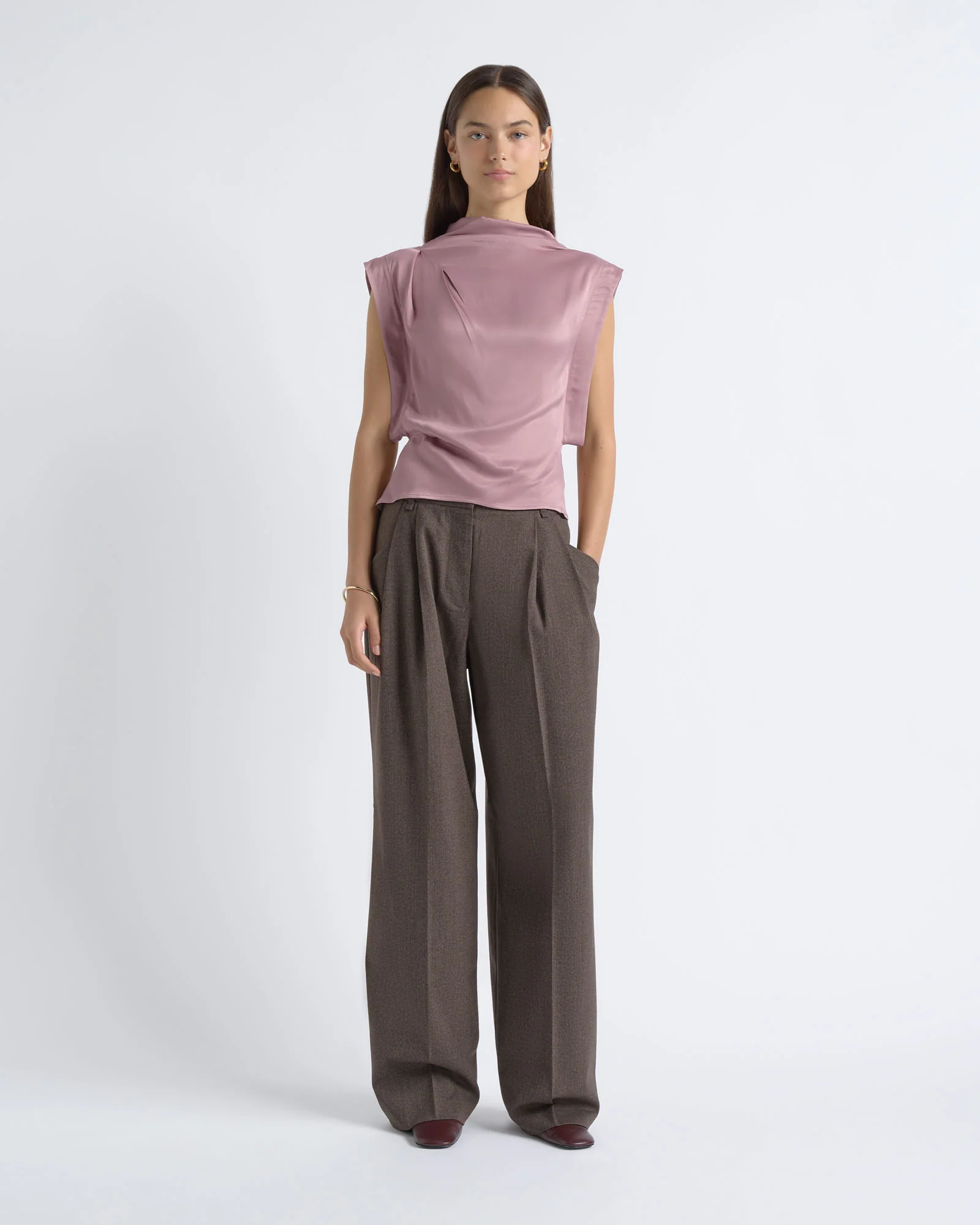 Tuck Shoulder Top