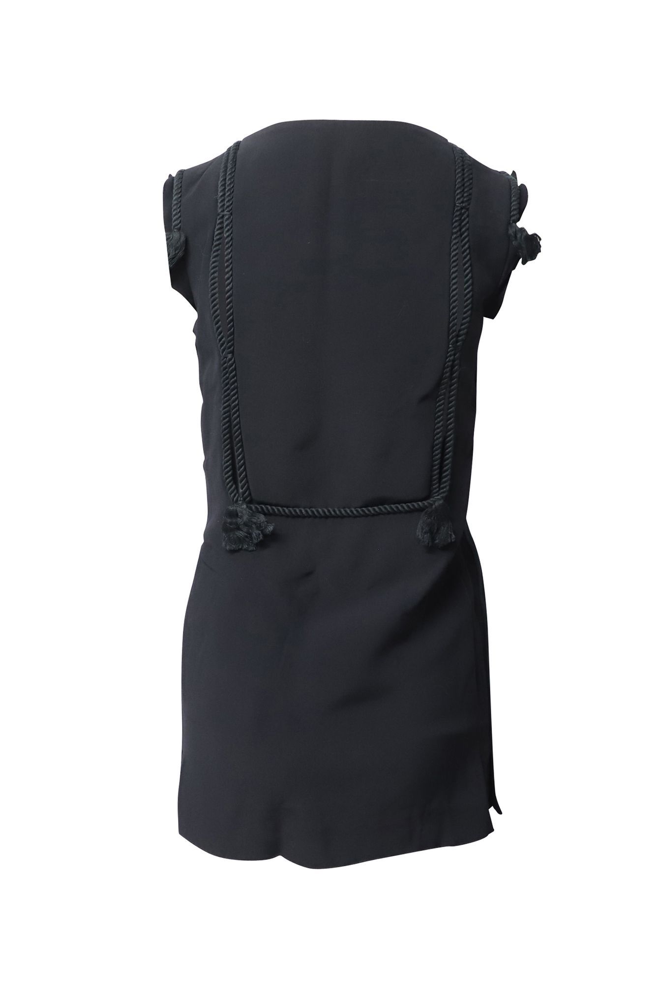 Lanvin Preloved Mini Dress in Grey Viscose