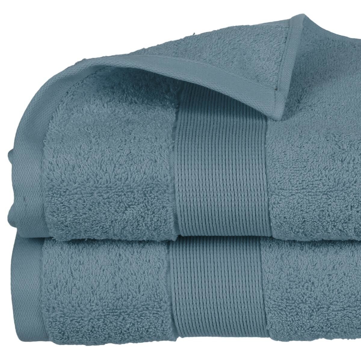 Bath sheet "Essential", cotton Storm Blue, 100x150 cm, 400 g/m&sup2;