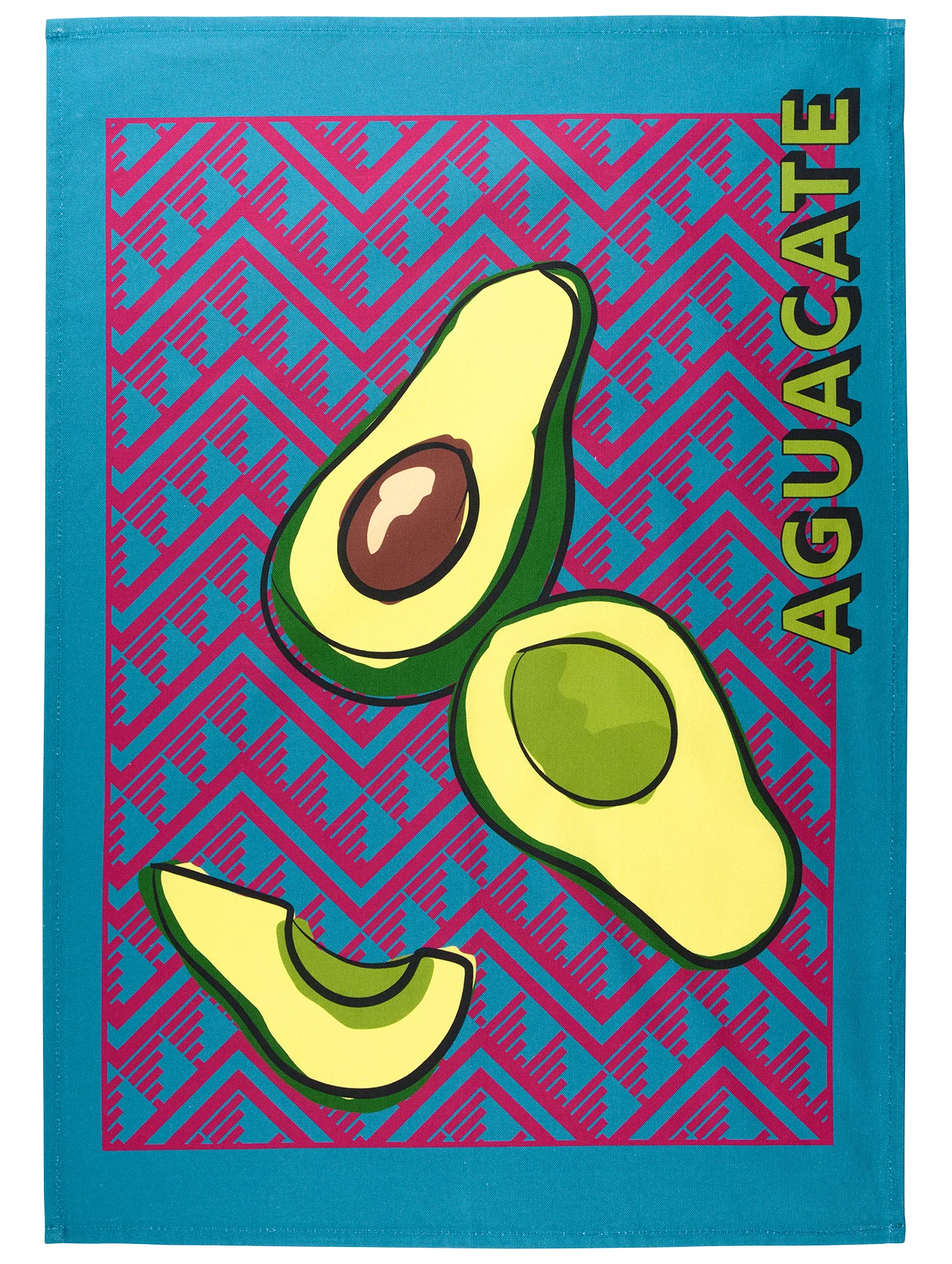 geschirrtuch méxico, aguacate