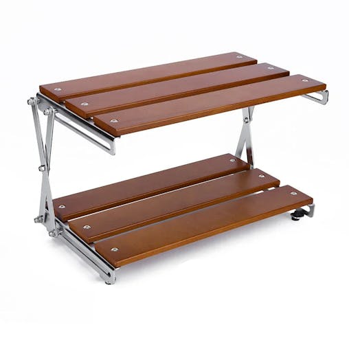 NNEOBA Exquisite Multifunctional Folding Camping Rack