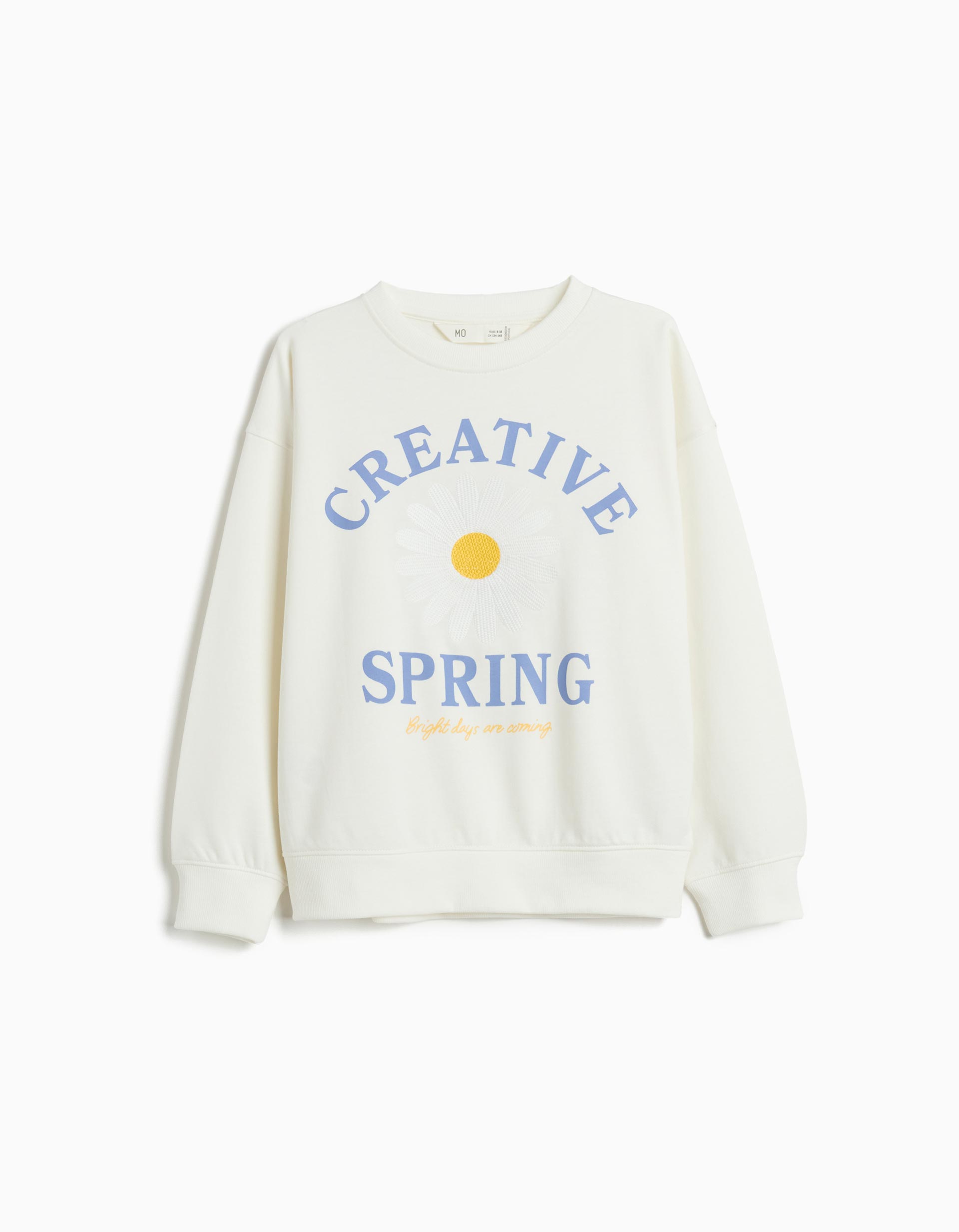 Sweatshirt, Menina, Branco