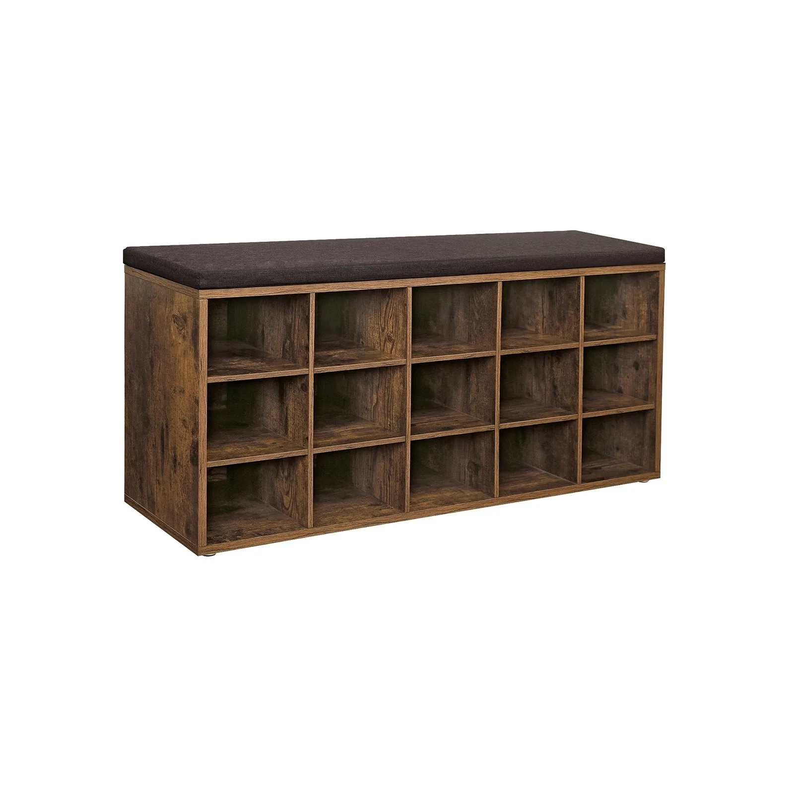 VASAGLE Shoe Bench with Cushion