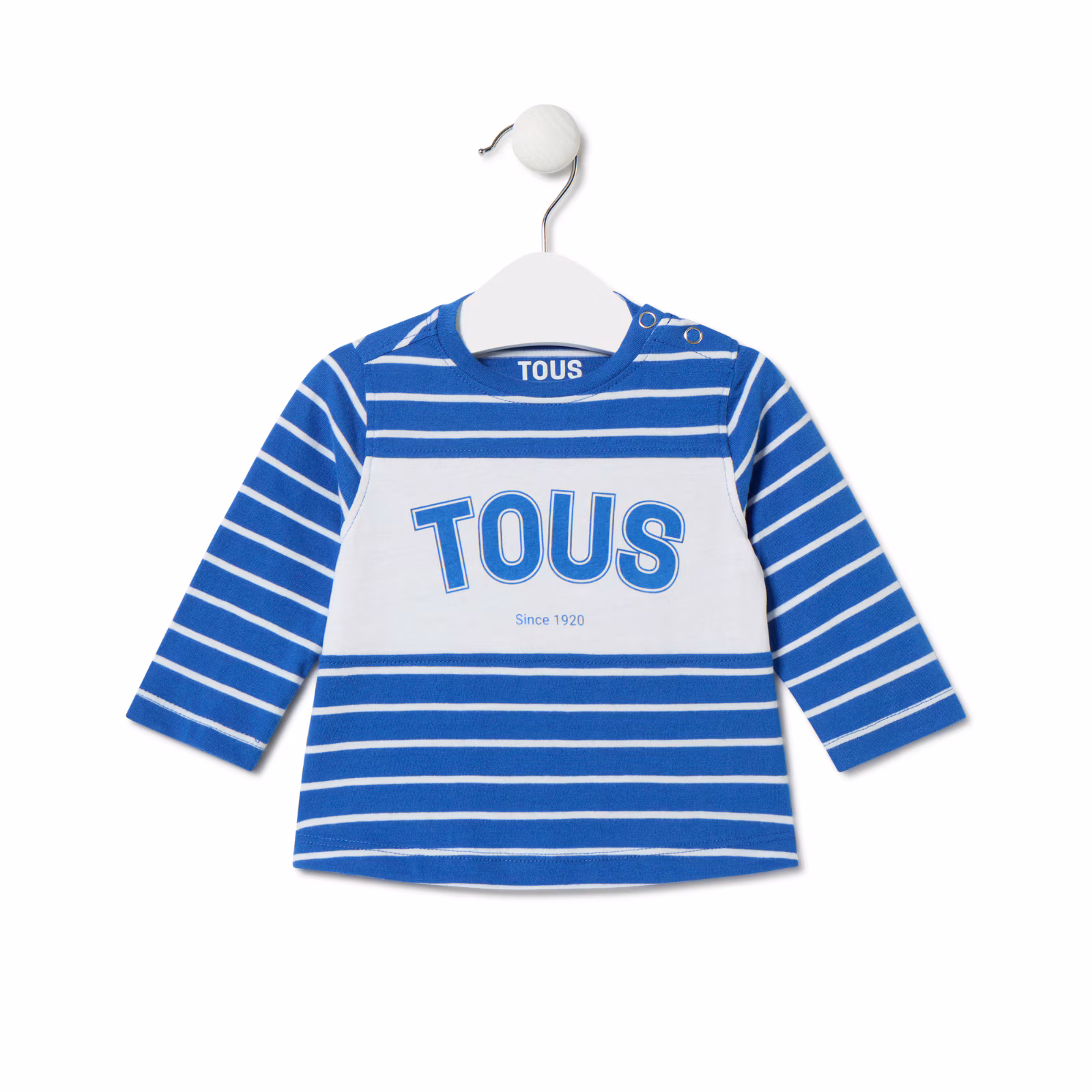 Camiseta a rayas Casual azul