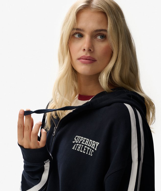 Athletic Essentials Relaxed Zip Hoodie