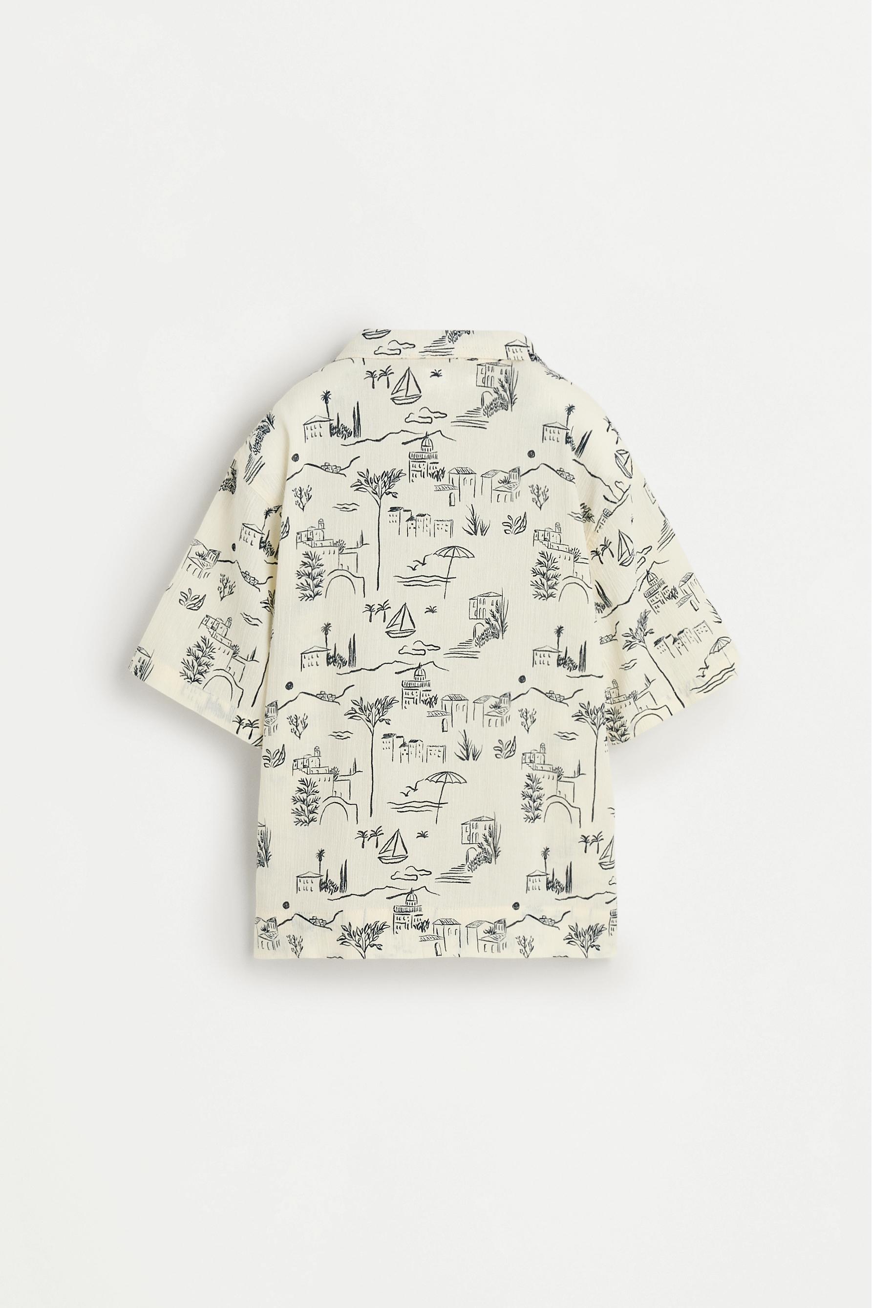 Camisa estampada