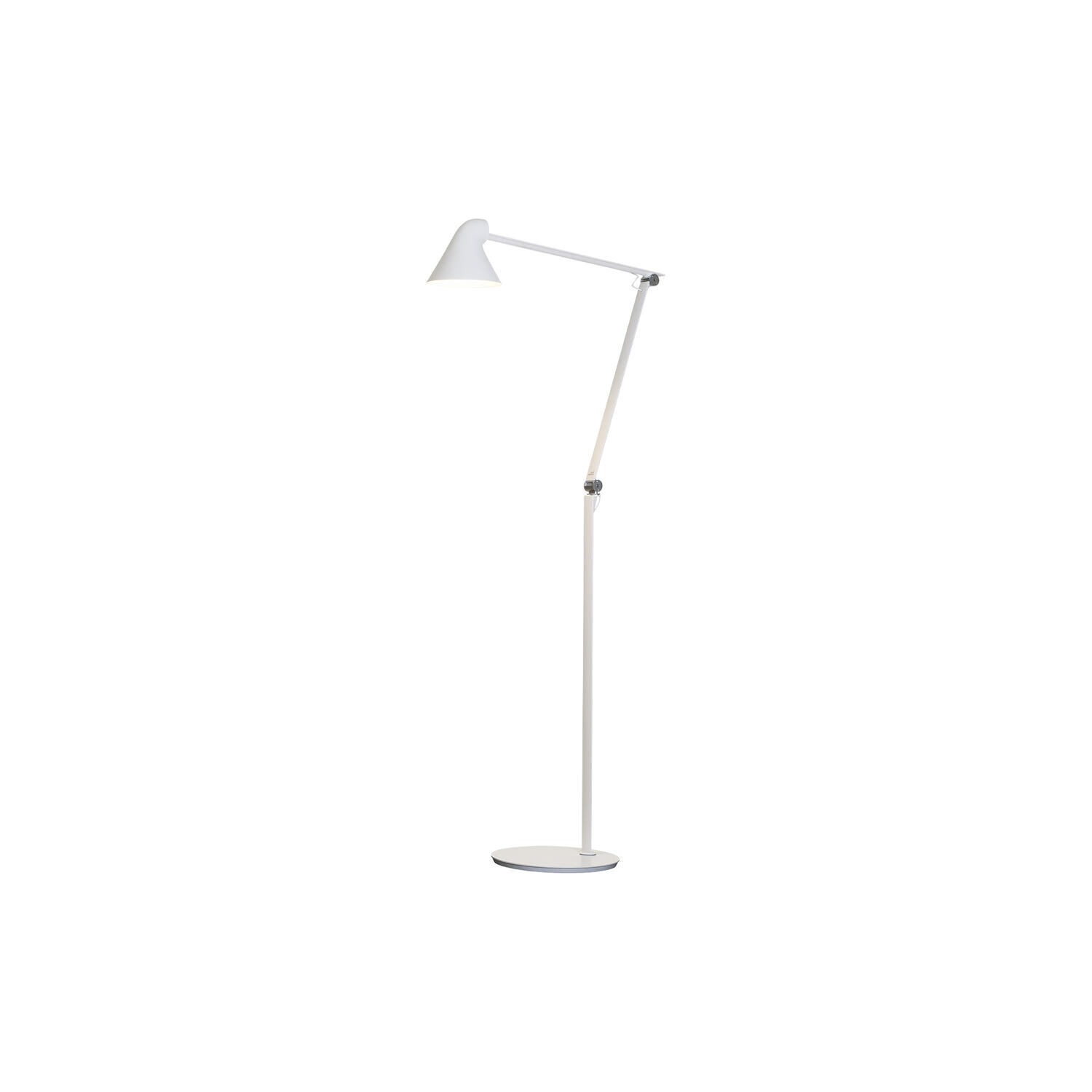 NJP gulvlampe, hvid