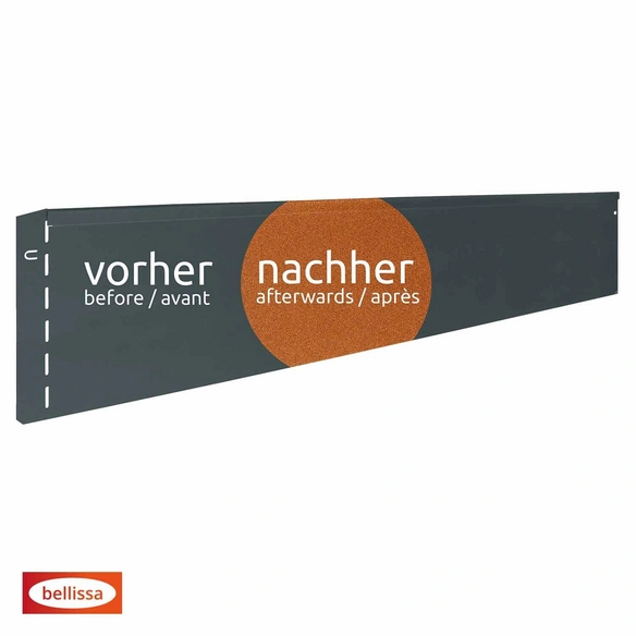 Rasenkante »Corten«, HxL: 20 x 118 cm, COR-TEN-Stahl