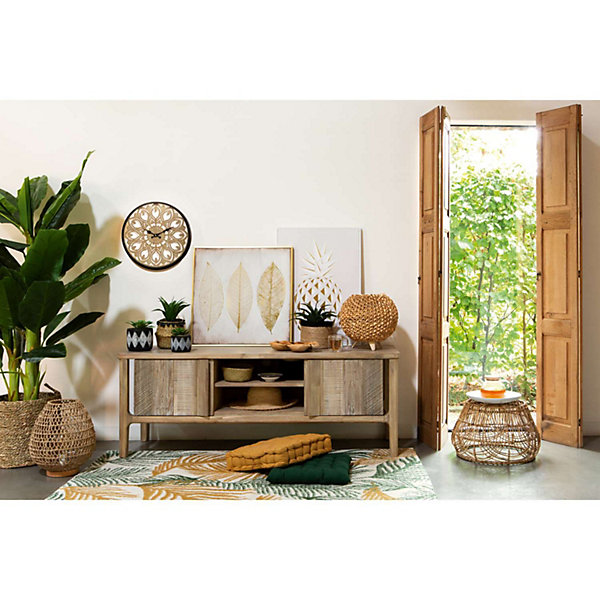 Meuble TV 2 portes en bois BANILA