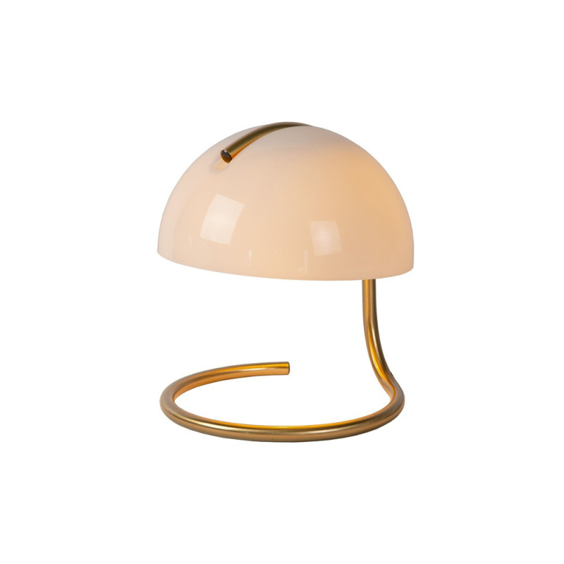 Lampe de table Cato blanche E27 40 W LUCIDE