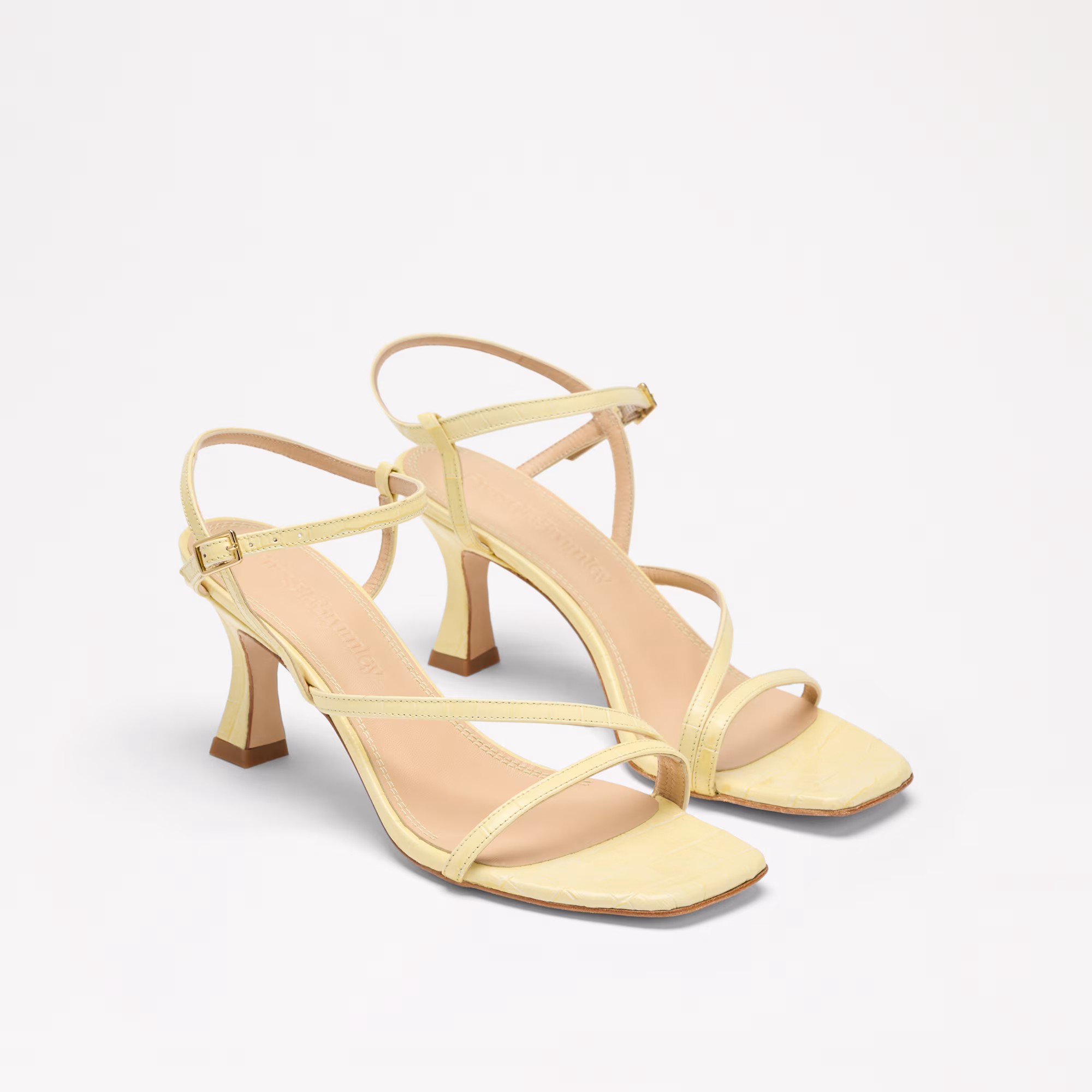 SlinkyStrappy Heeled Sandal