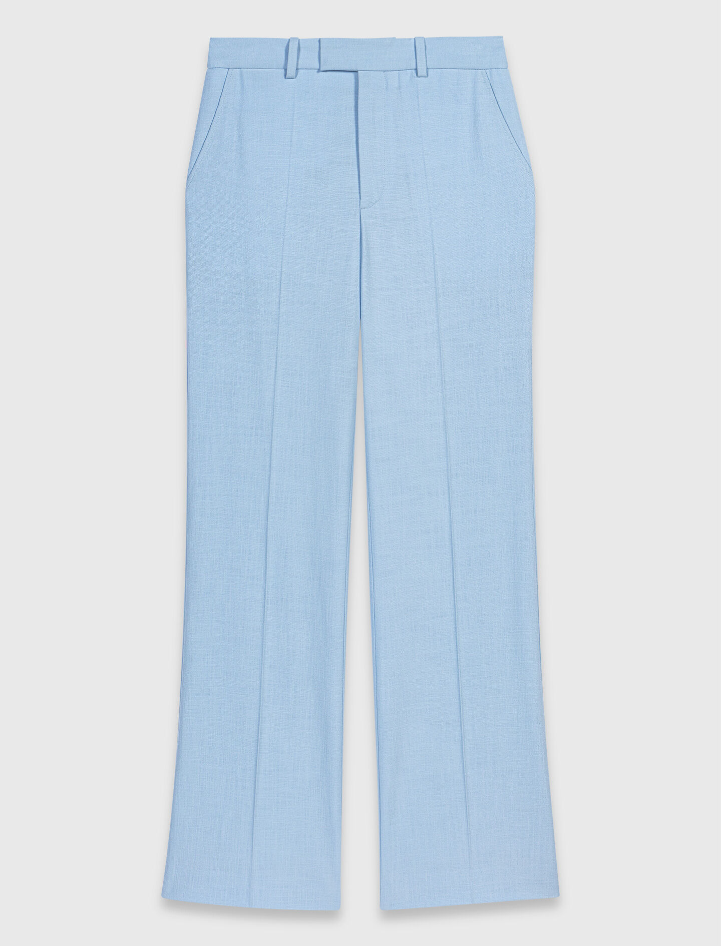 Pantalon de tailleur à plis