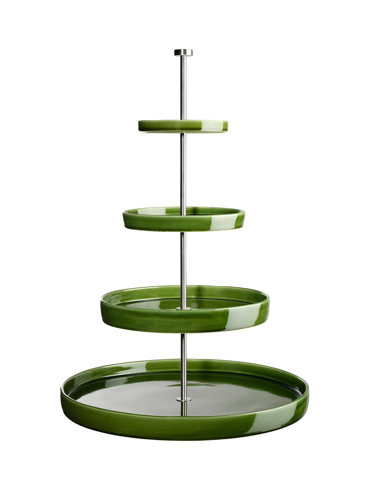 etagere, 4-stufig, verde