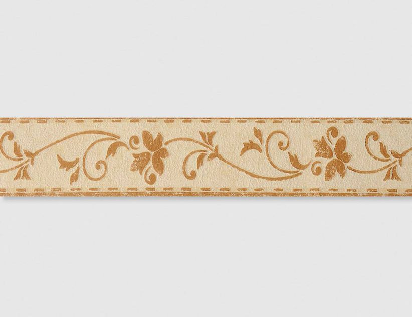 Tapetenborte Vinyl Ranke Beige