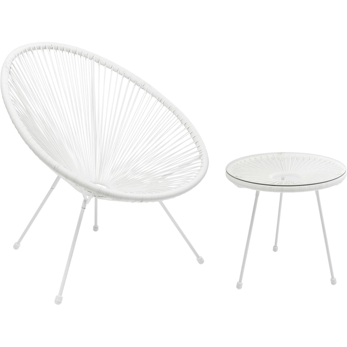 Kare Design Tuinmeubilair Acapulco Mono wit