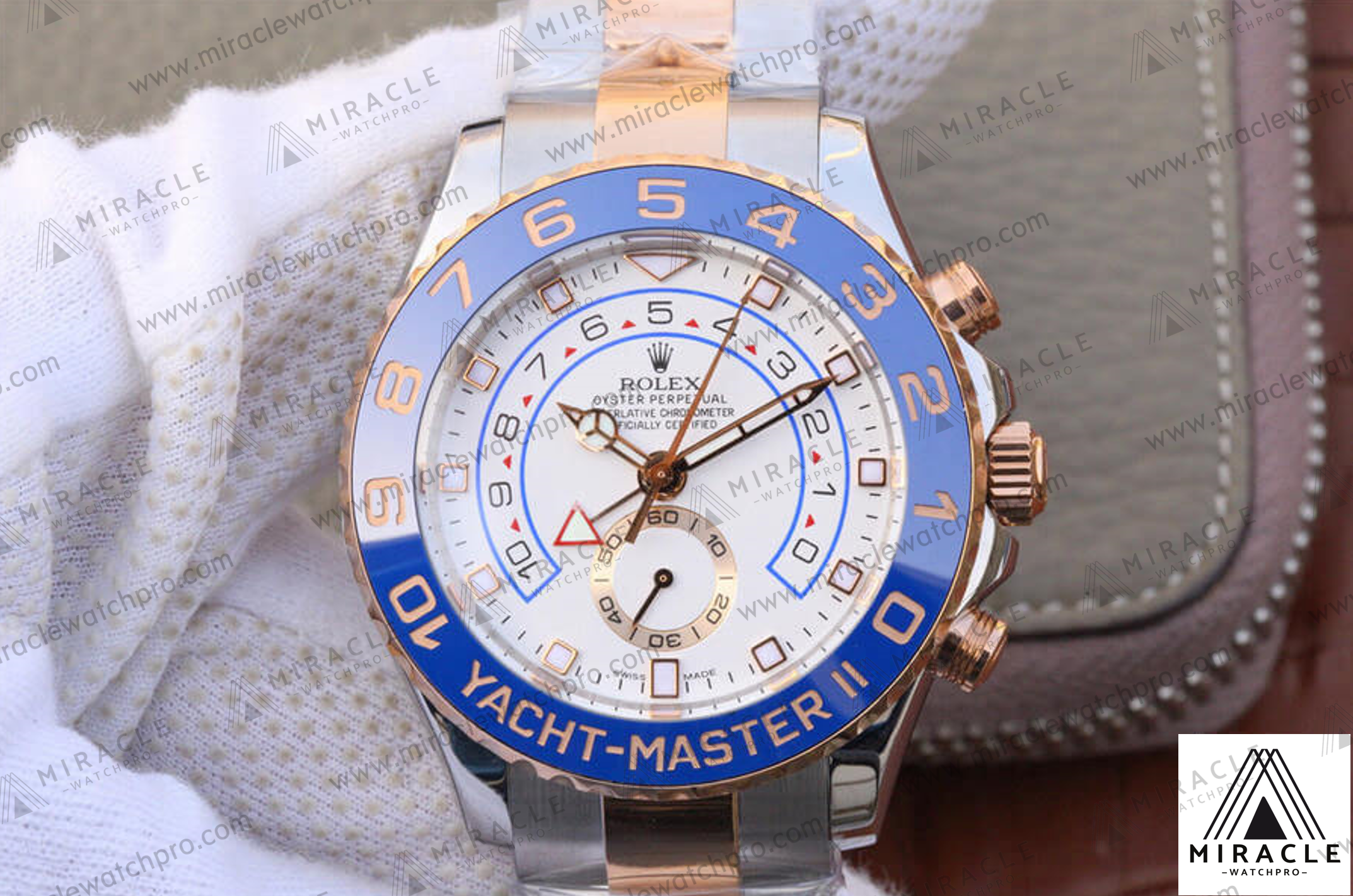 ROLEX-YACHT MASTER-ref.M116681-0002-Elite Clone-44mm-Replica Watch