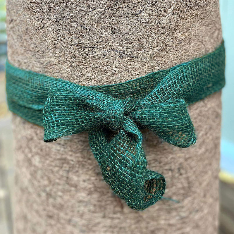 Dekorband jute, grön