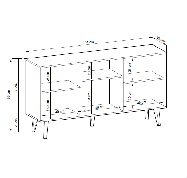 Szafka RTV WILLOW