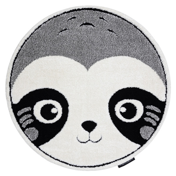 Dywan dziecięcy JOY Koło Panda miś, dla dzieci - koło 120 cm