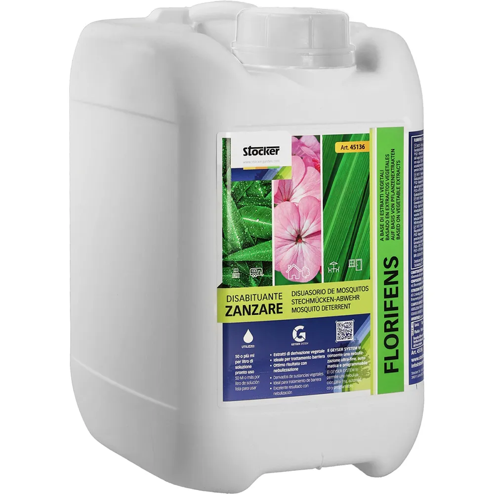 Stocker Florifens deterrent for geyser antimosquito 5L