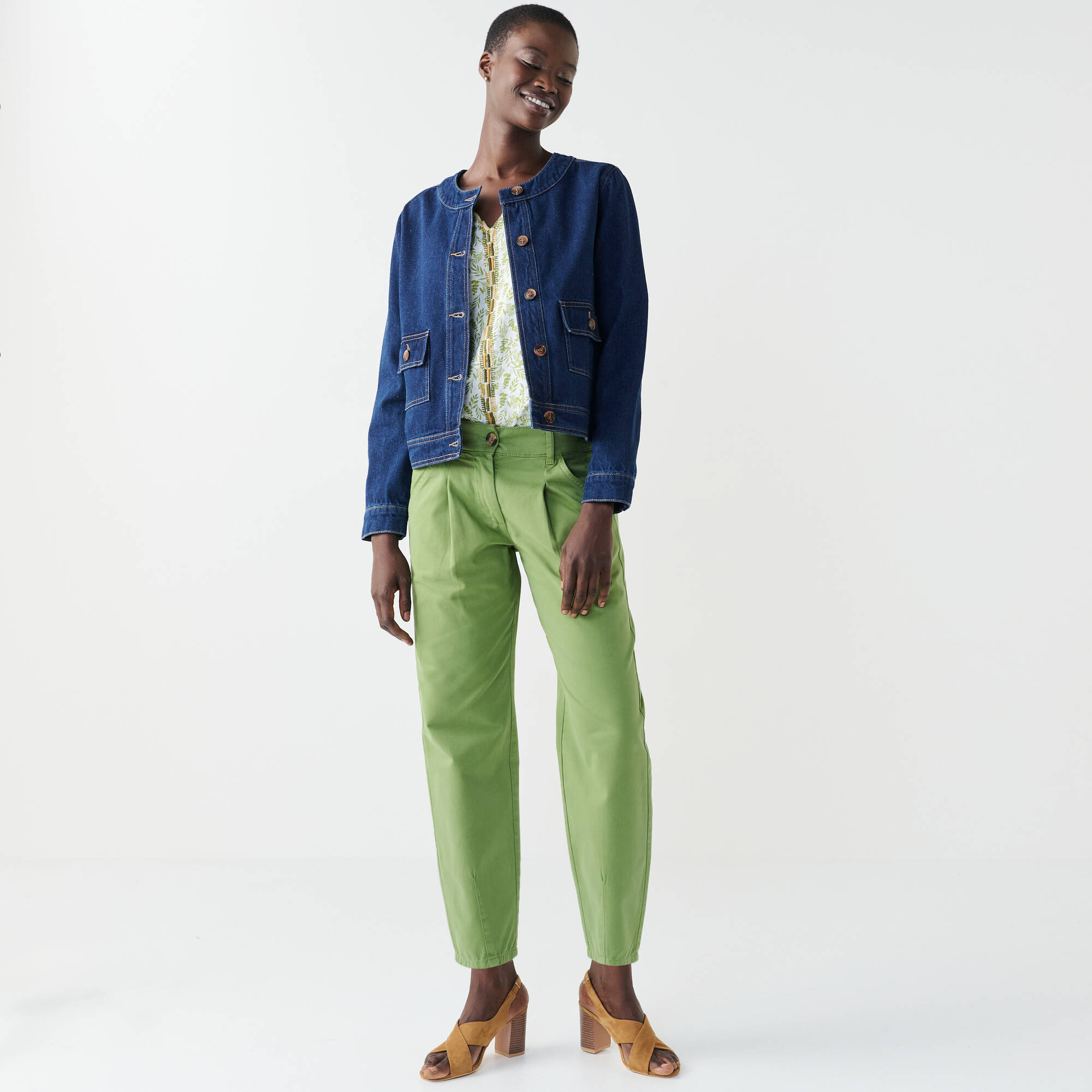 Pantalon à pinces